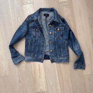 J.Crew Medium Wash Denim Jacket